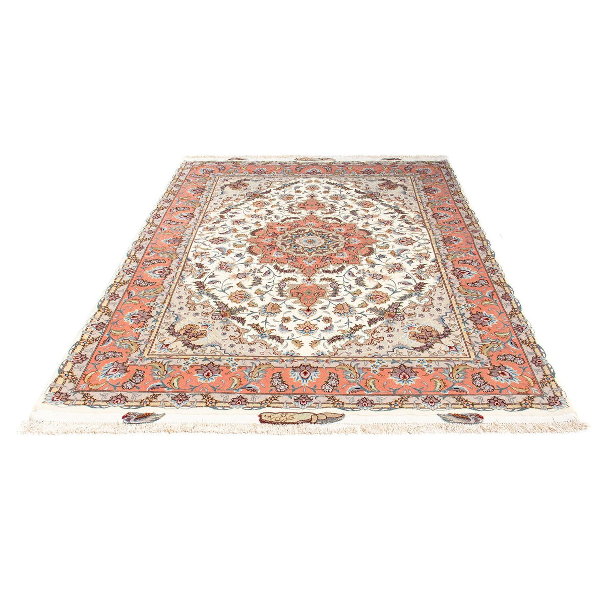 Persisk matta - Tabriz - 200 x 153 cm - beige