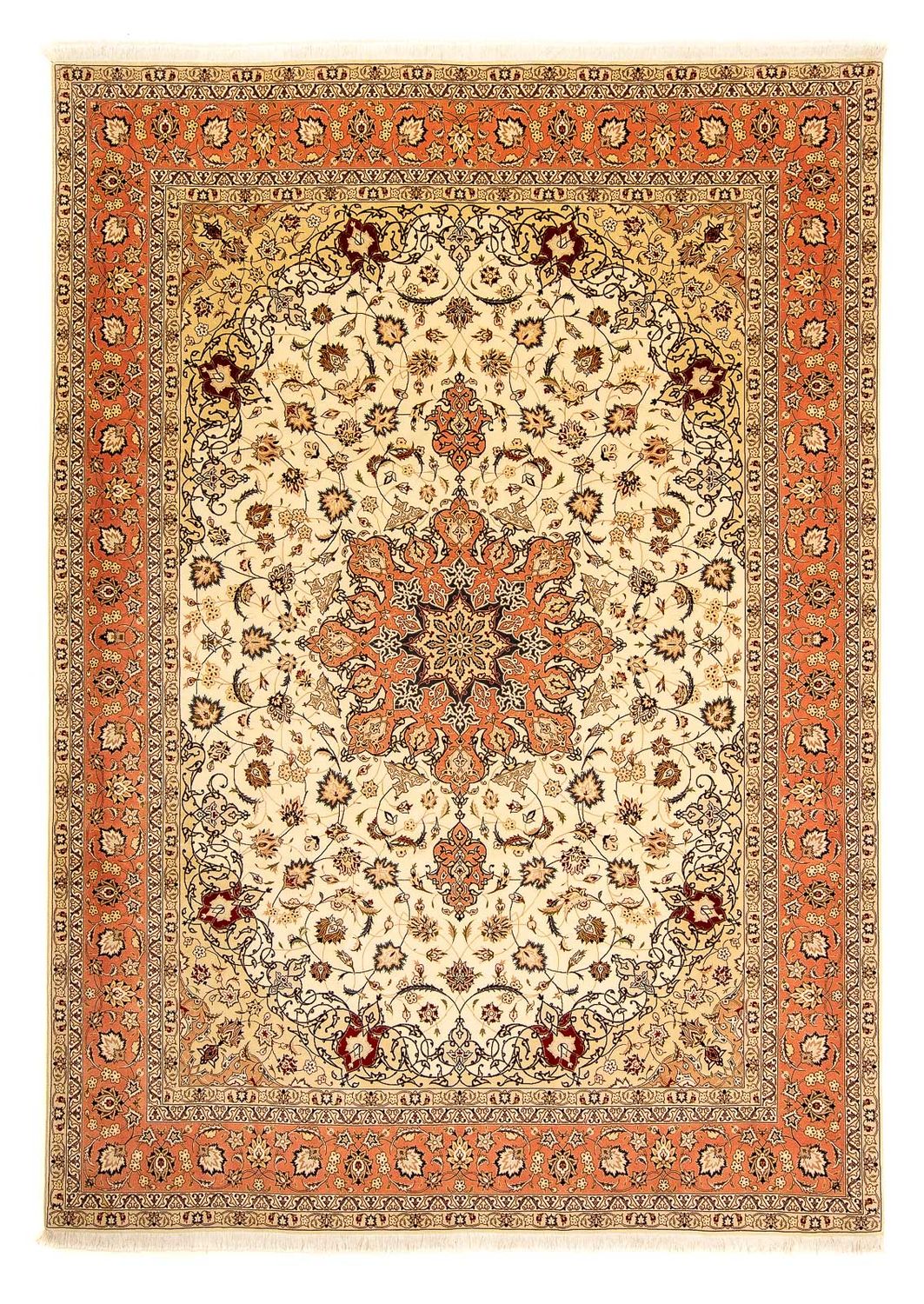 Persisk matta - Tabriz - 348 x 250 cm - beige