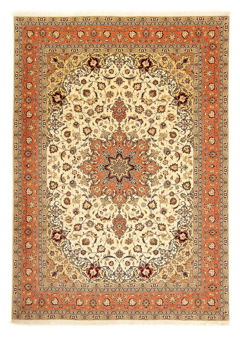 Persisk matta - Tabriz - 348 x 250 cm - beige
