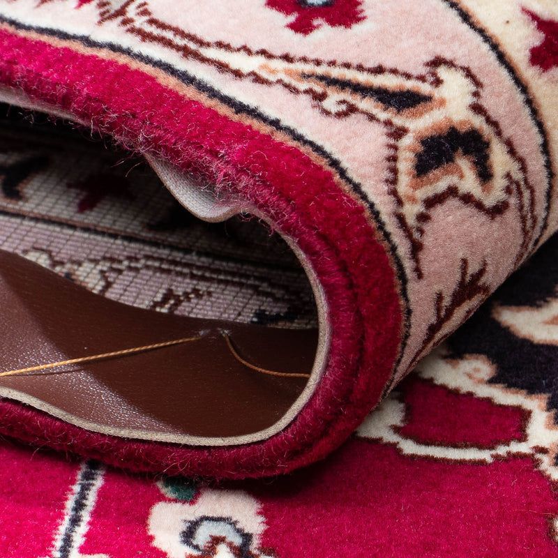 Persisk matta - Tabriz - Royal - 316 x 203 cm - mörkröd