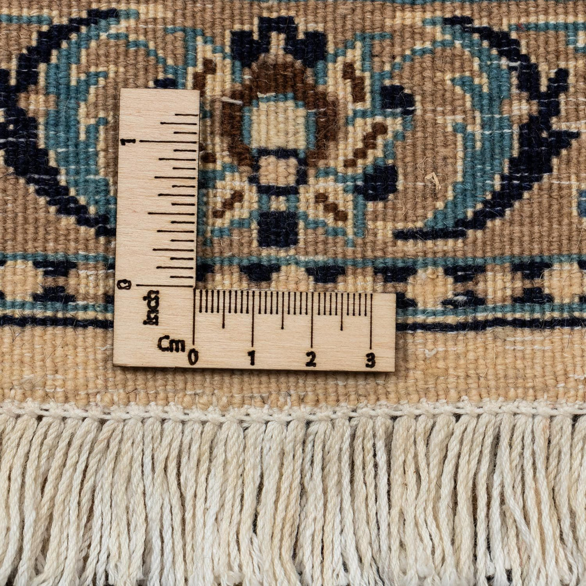Persisk matta - Nain - Royal - 353 x 252 cm - mörk beige