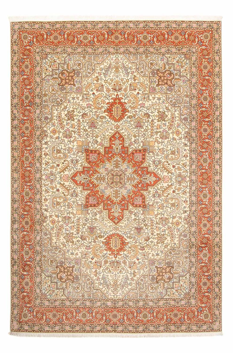 Persisk matta - Tabriz - Royal - 300 x 204 cm - beige