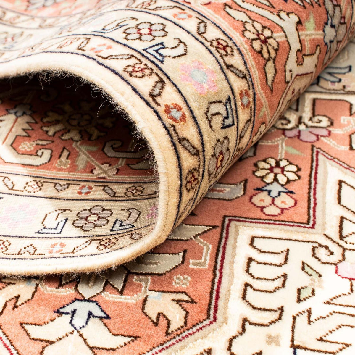 Persisk matta - Tabriz - Royal - 300 x 204 cm - beige