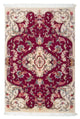 Persisk matta - Tabriz - Royal - 90 x 60 cm - mörkröd