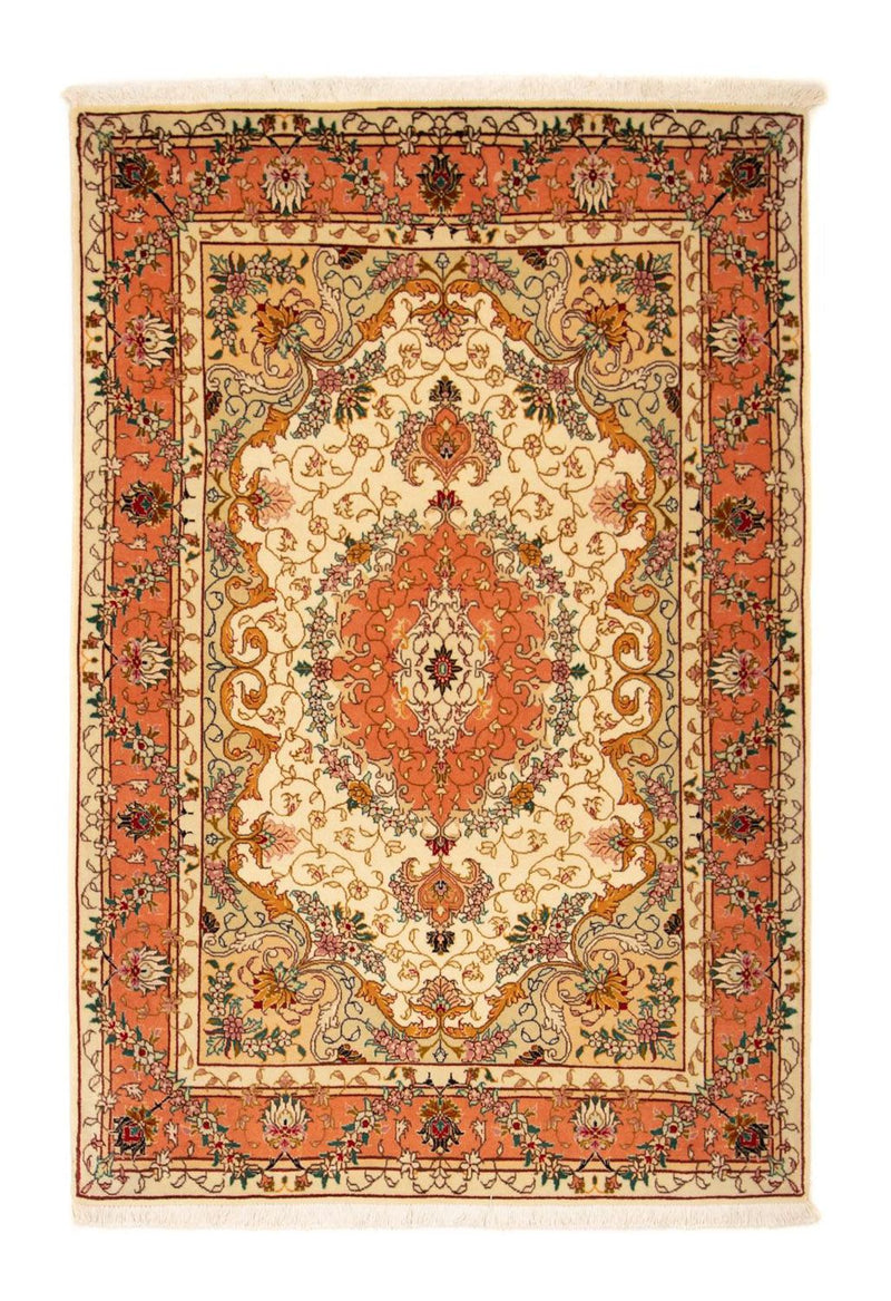 Persisk matta - Tabriz - Royal - 153 x 102 cm - beige