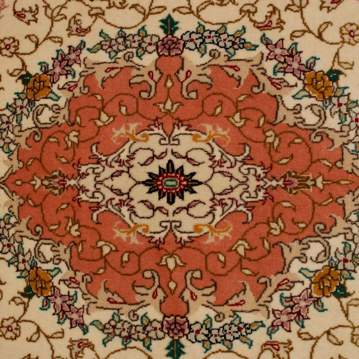 Persisk matta - Tabriz - Royal - 153 x 102 cm - beige