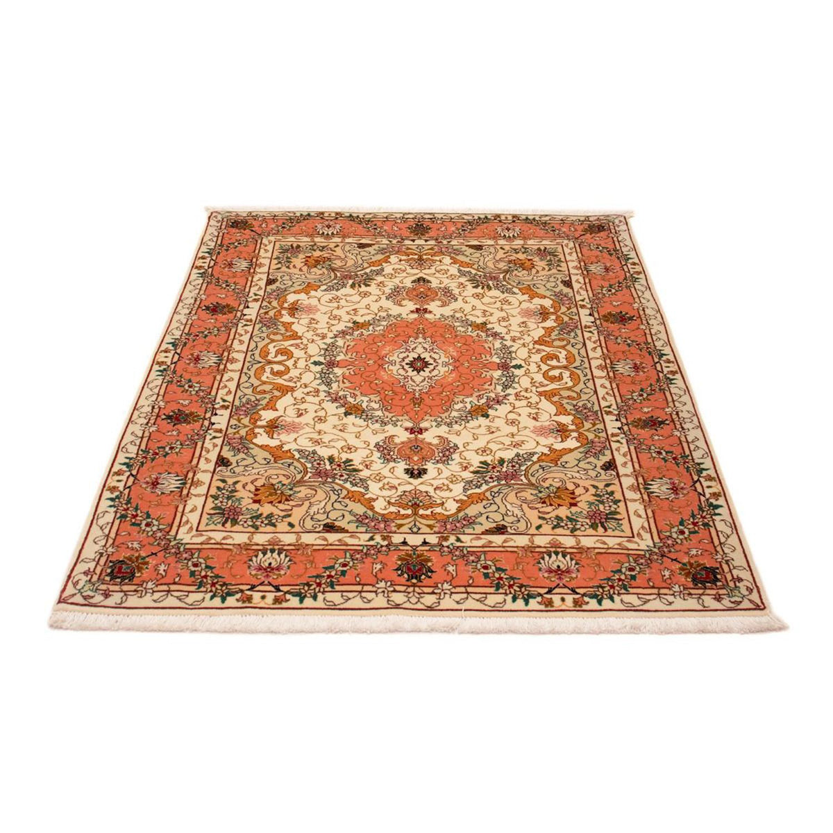 Persisk matta - Tabriz - Royal - 153 x 102 cm - beige