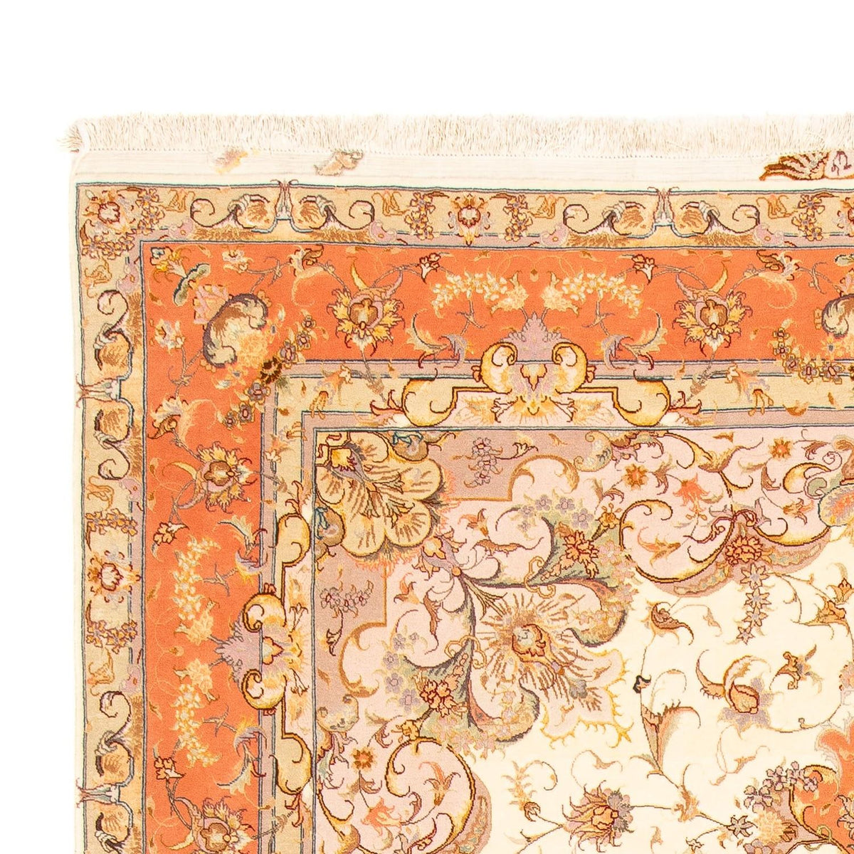 Persisk matta - Tabriz - 303 x 199 cm - beige