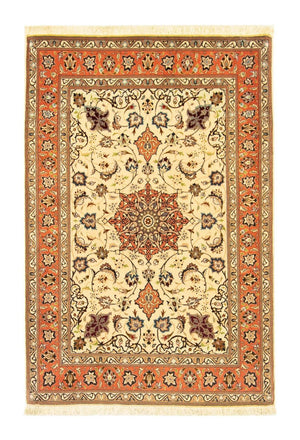 Persisk matta - Tabriz - Royal - 151 x 102 cm - beige