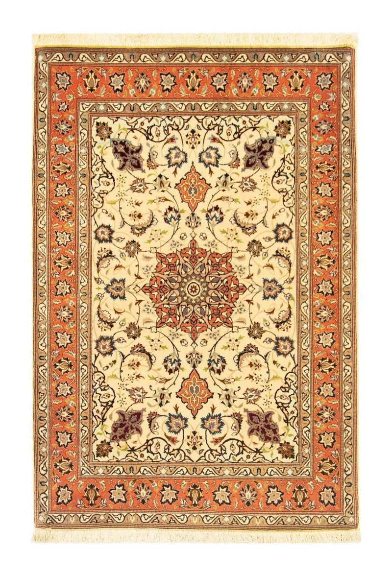 Persisk matta - Tabriz - Royal - 151 x 102 cm - beige