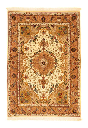 Persisk matta - Tabriz - Royal - 150 x 103 cm - beige