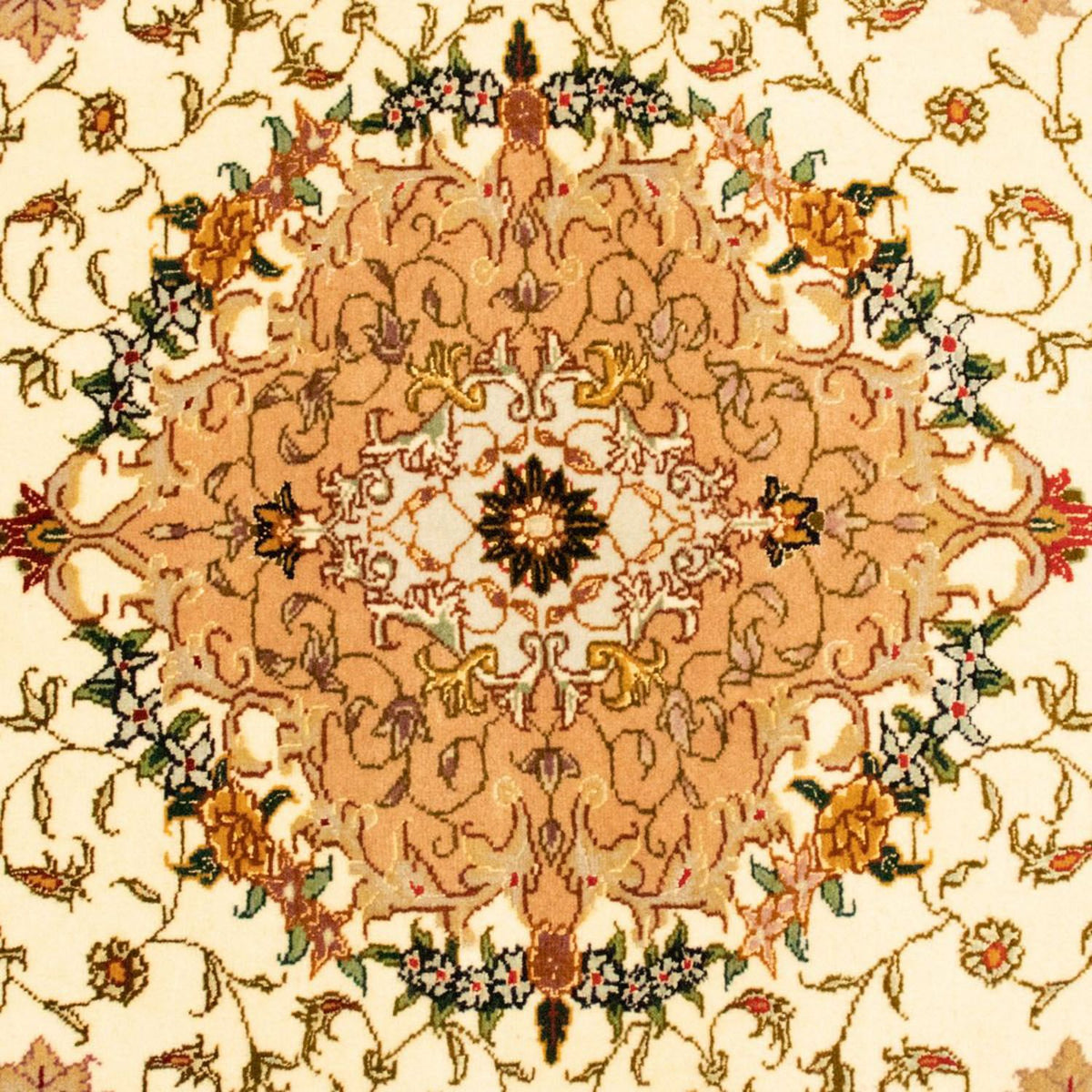 Persisk matta - Tabriz - Royal - 150 x 103 cm - beige