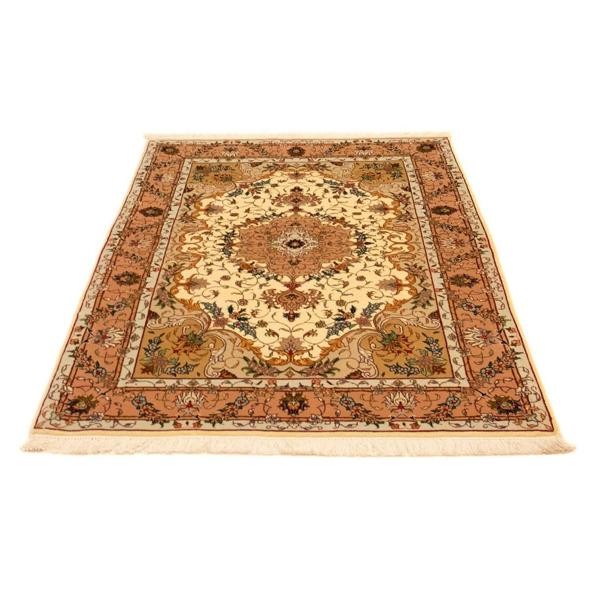 Persisk matta - Tabriz - Royal - 150 x 103 cm - beige