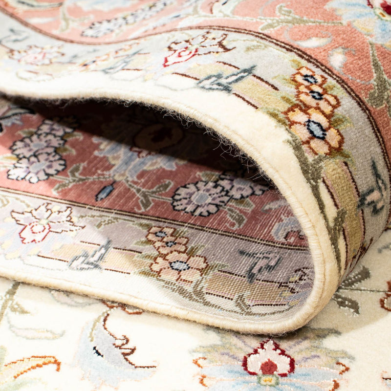 Persisk matta - Tabriz - 205 x 150 cm - beige