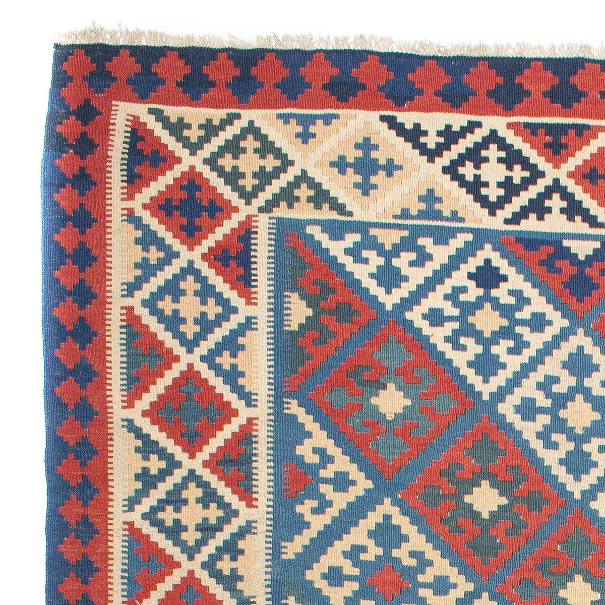 Kelim Carpet - orientalisk matta - 322 x 252 cm - flerfärgad