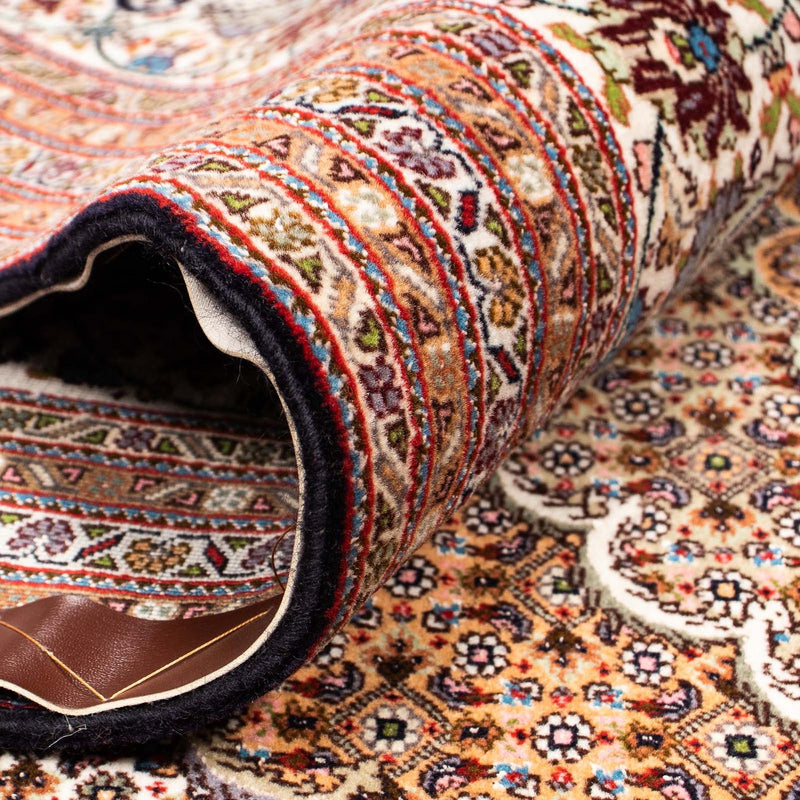 Persisk matta - Tabriz - 395 x 303 cm - ljusbrun