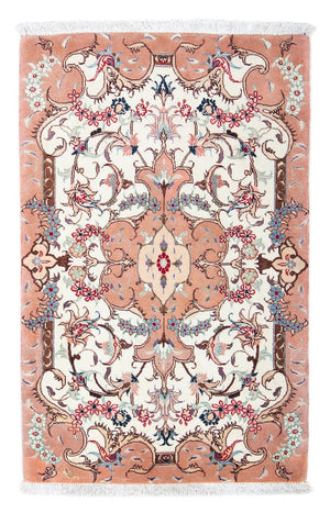 Persisk matta - Tabriz - Royal - 90 x 60 cm - beige