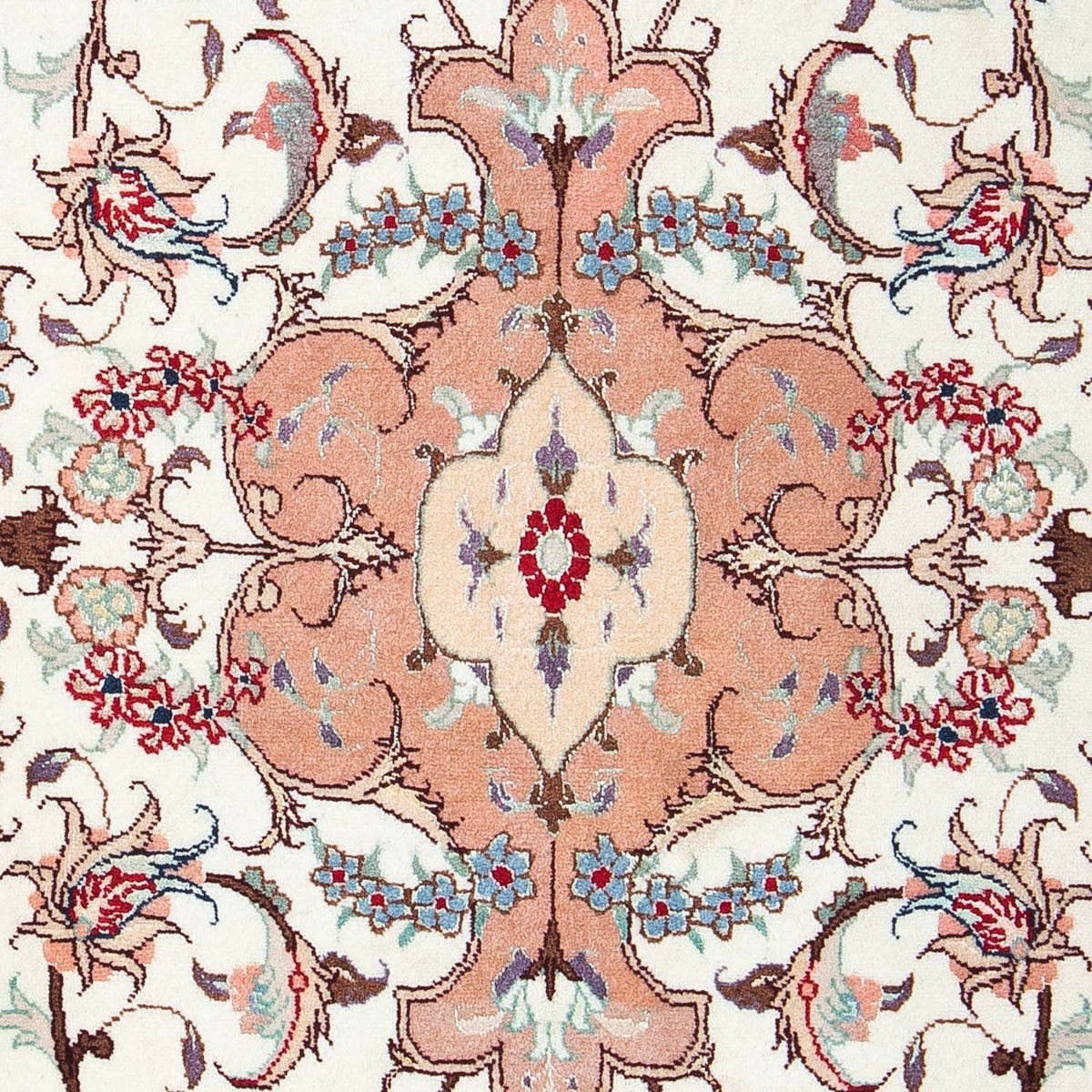 Persisk matta - Tabriz - Royal - 90 x 60 cm - beige