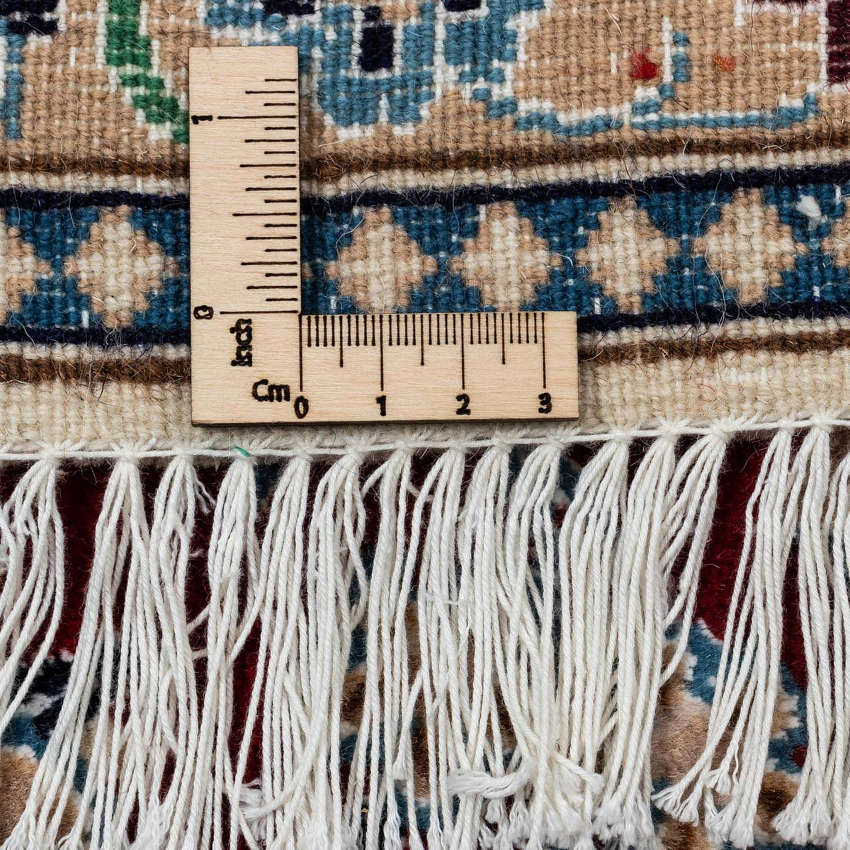 Persisk matta - Nain - Royal - 337 x 240 cm - mörkröd