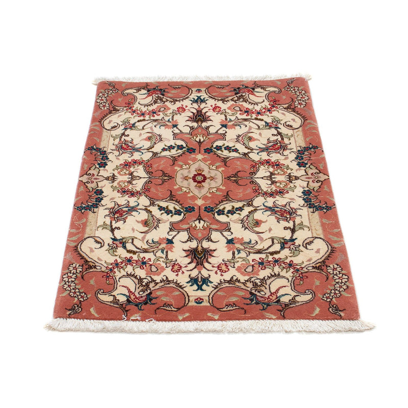 Persisk matta - Tabriz - Royal - 90 x 60 cm - beige