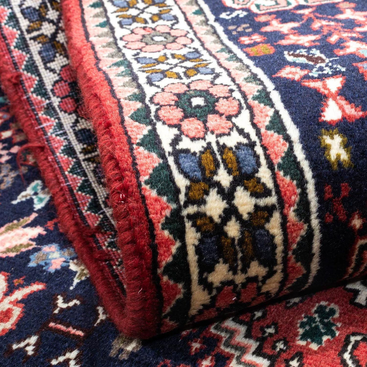 Persisk matta - Nomadic - 151 x 99 cm - mörkblå