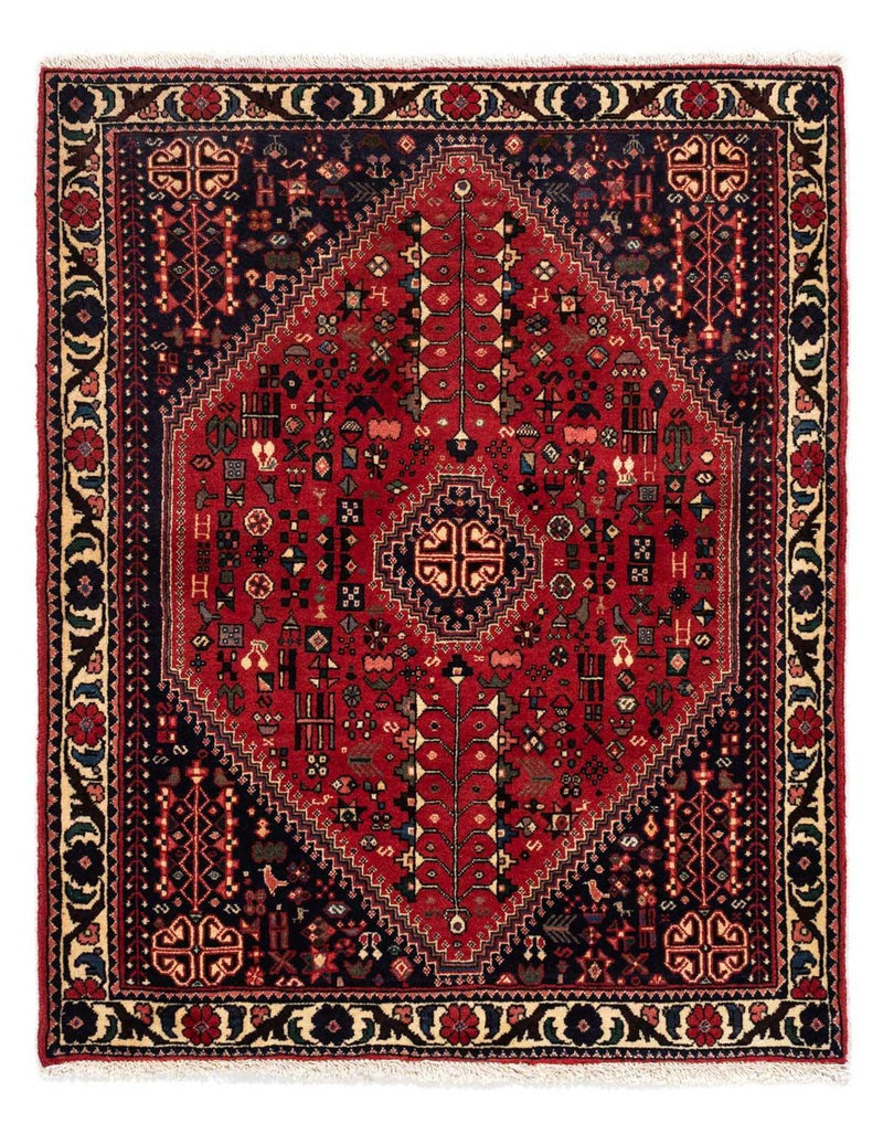 Persisk matta - Nomadic - 135 x 104 cm - mörkblå