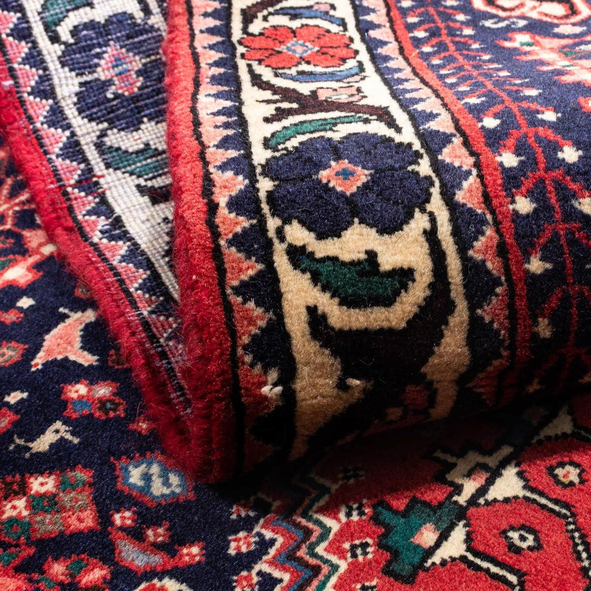 Persisk matta - Nomadic - 135 x 104 cm - mörkblå