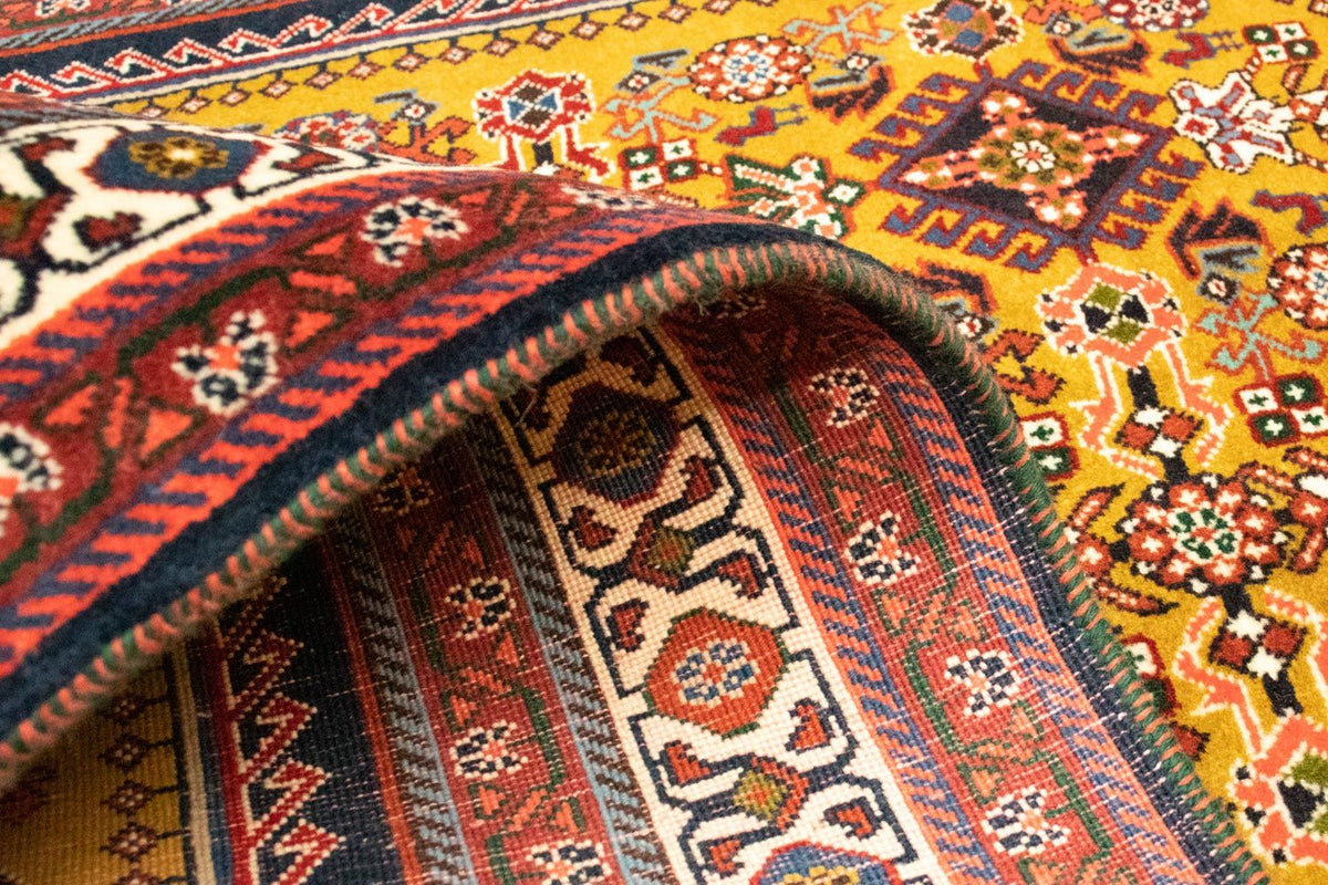 Persisk matta - Nomadic - 158 x 98 cm - grön