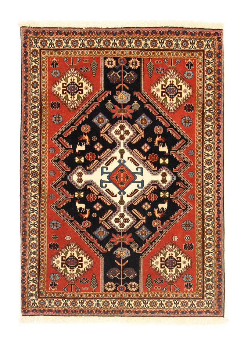 Persisk matta - Nomadic - 152 x 113 cm - mörkblå