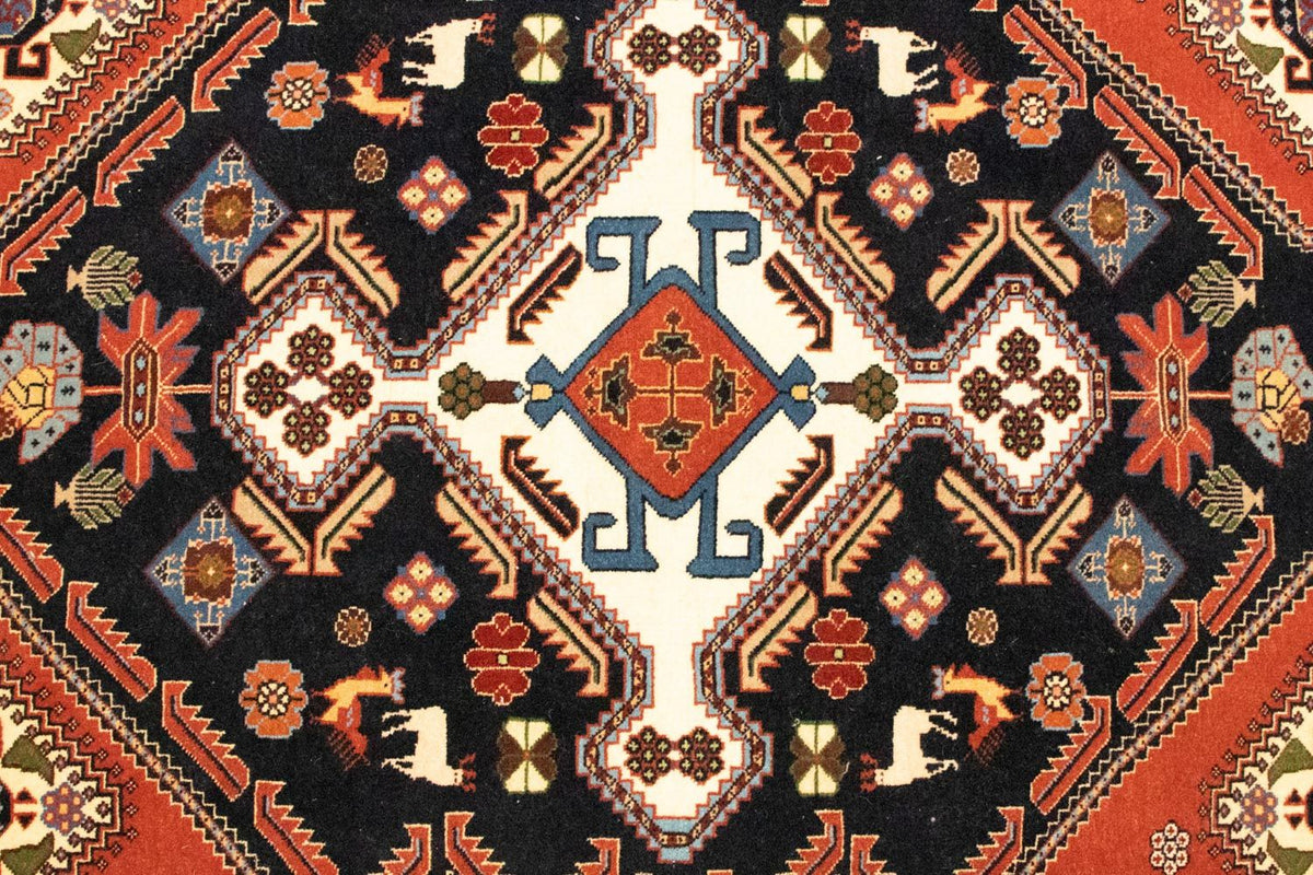 Persisk matta - Nomadic - 152 x 113 cm - mörkblå