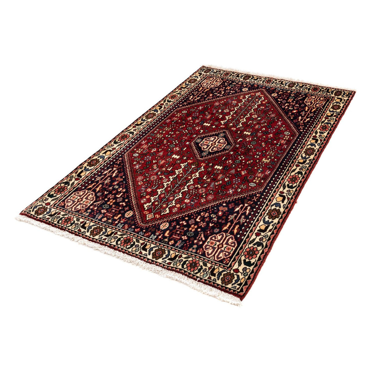 Persisk matta - Nomadic - 156 x 99 cm - mörkblå