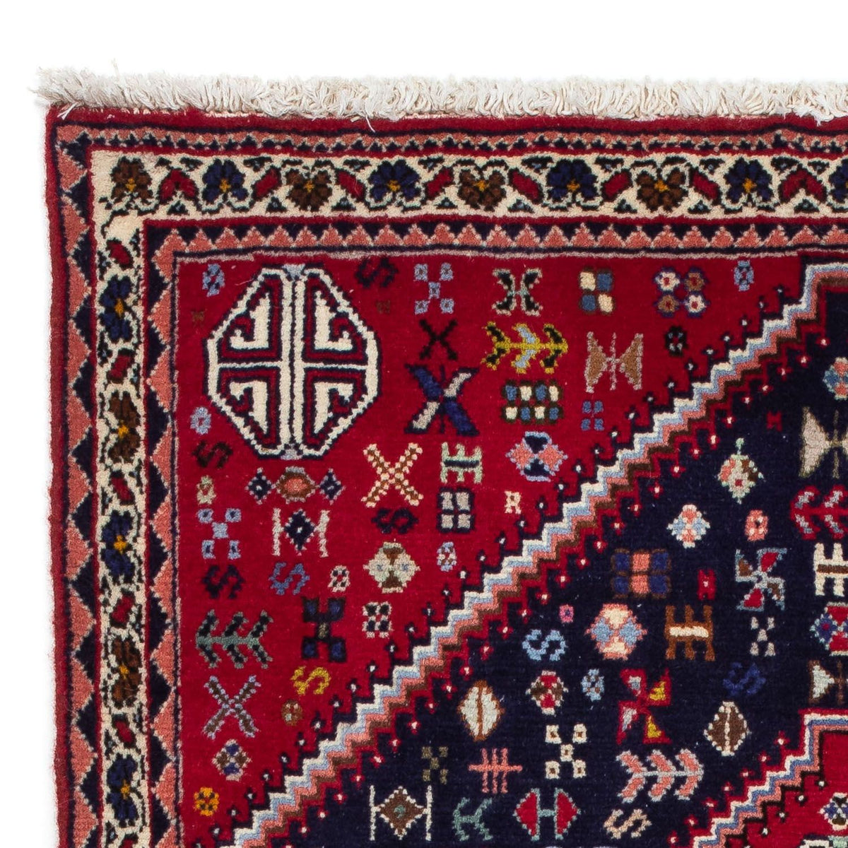 Persisk matta - Nomadic - 130 x 78 cm - mörkblå