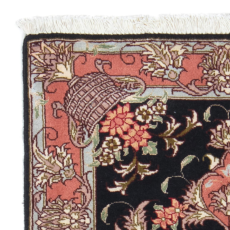 Persisk matta - Tabriz - Royal - 90 x 60 cm - mörkblå