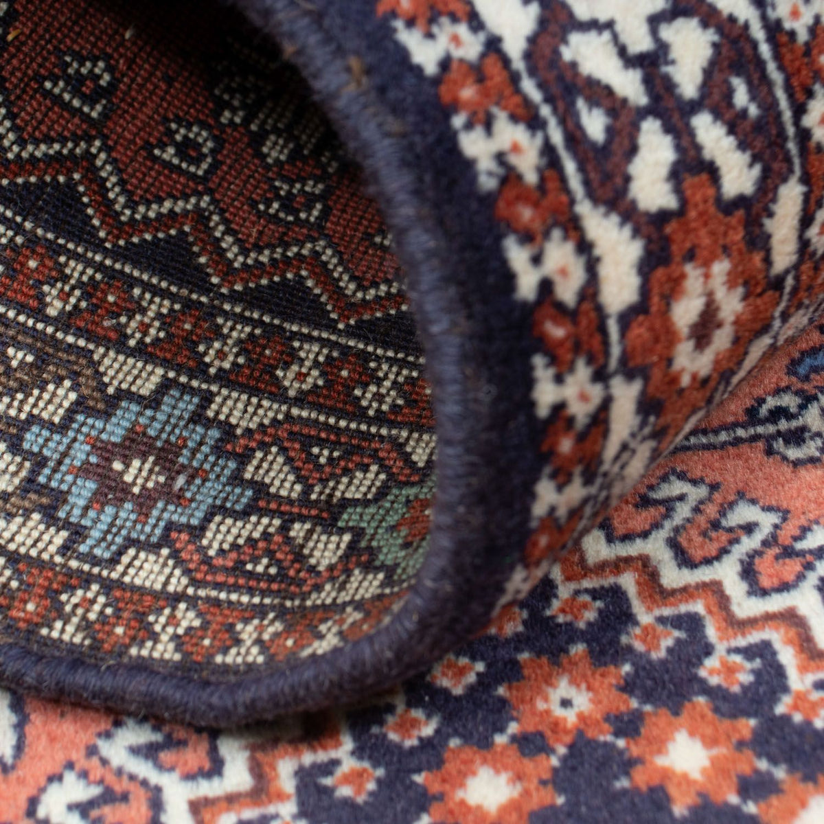 Runner Persisk matta - Nomadic - 199 x 80 cm - ljusröd