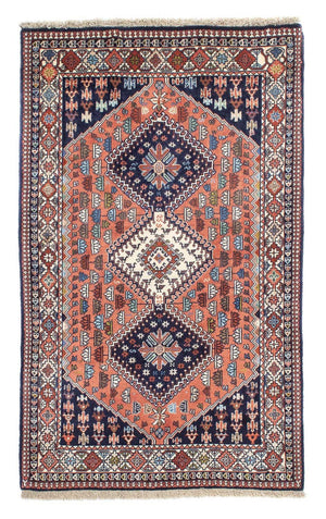 Persisk matta - Nomadic - 160 x 100 cm - mörkblå