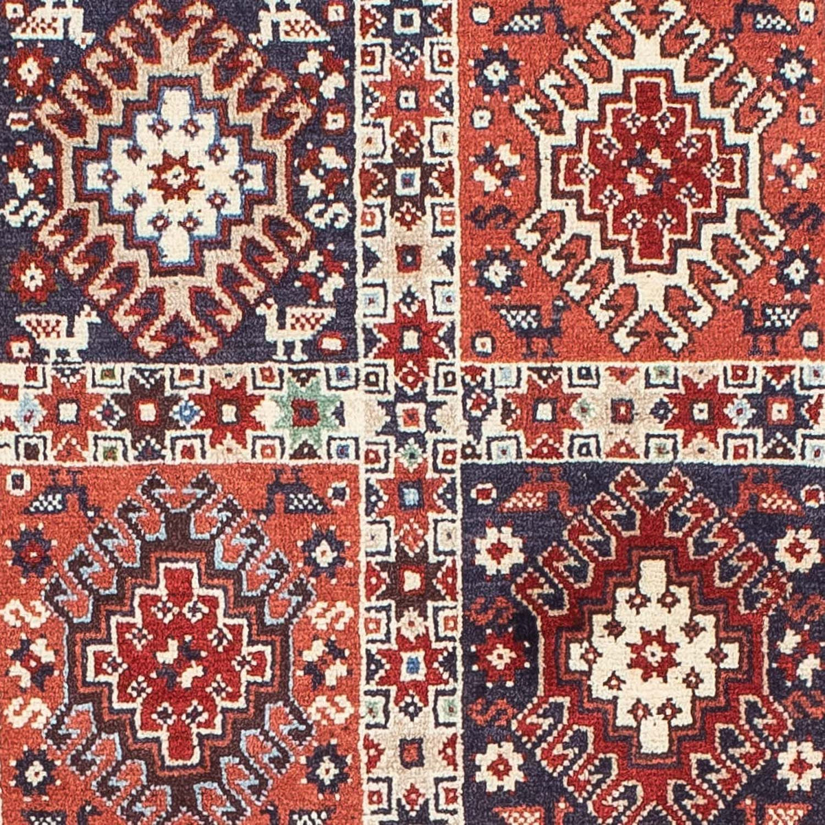 Persisk matta - Nomadic - 160 x 103 cm - mörkblå