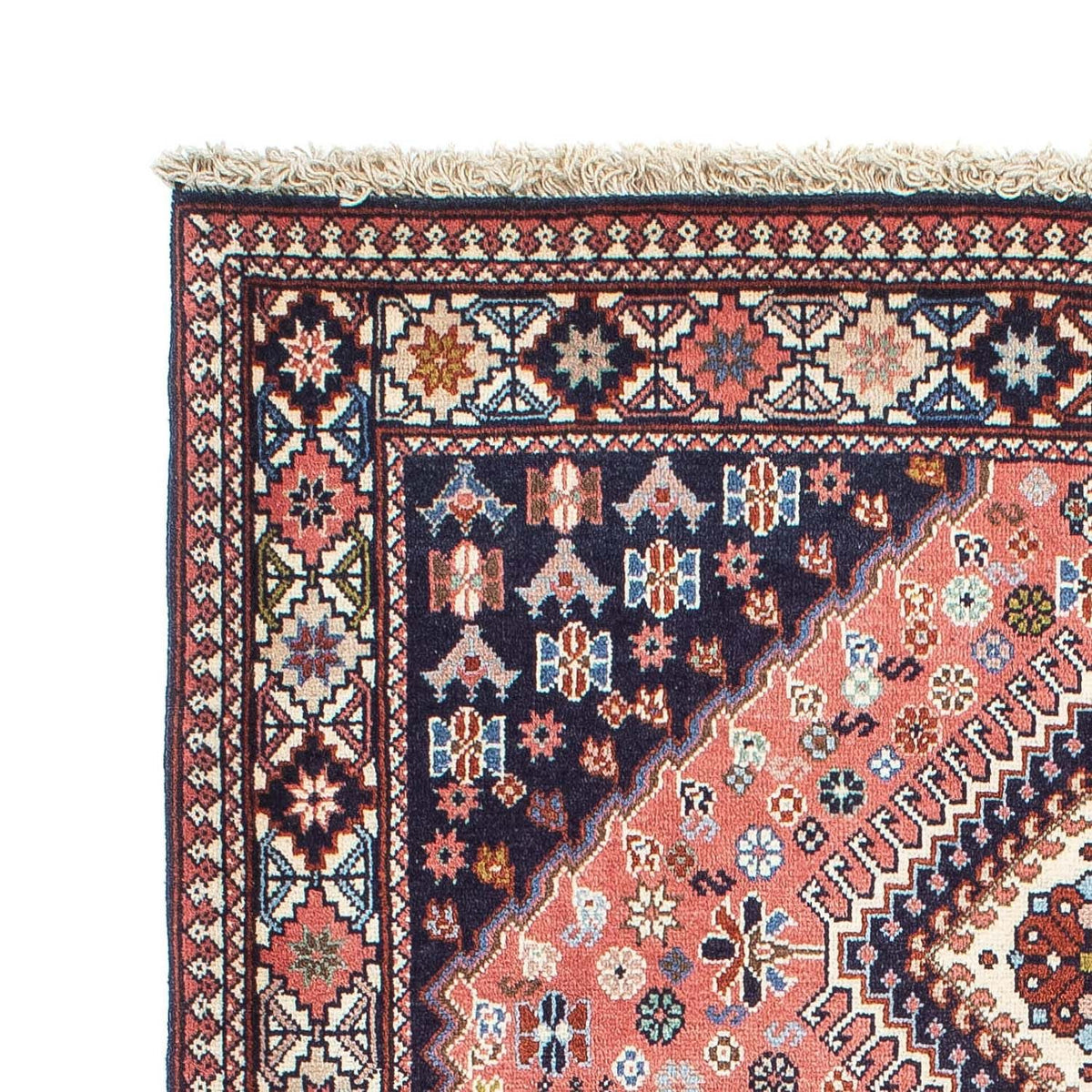 Persisk matta - Nomadic - 155 x 103 cm - mörkblå