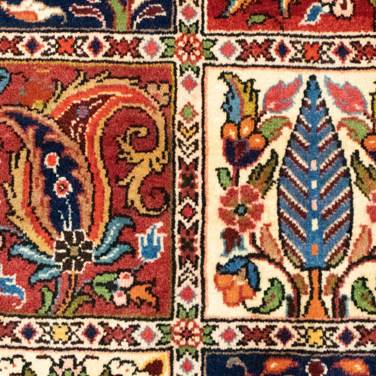 Persisk matta - Nomadic - 212 x 130 cm - flerfärgad