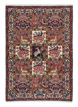 Persisk matta - Nomadic - 153 x 105 cm - ljusröd