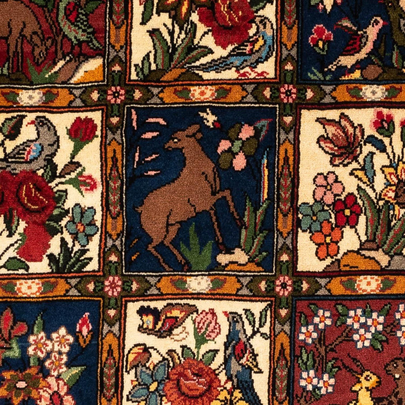 Persisk matta - Nomadic - 172 x 110 cm - mörkröd