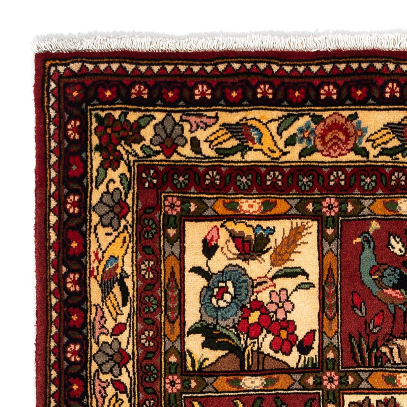 Persisk matta - Nomadic - 172 x 110 cm - mörkröd