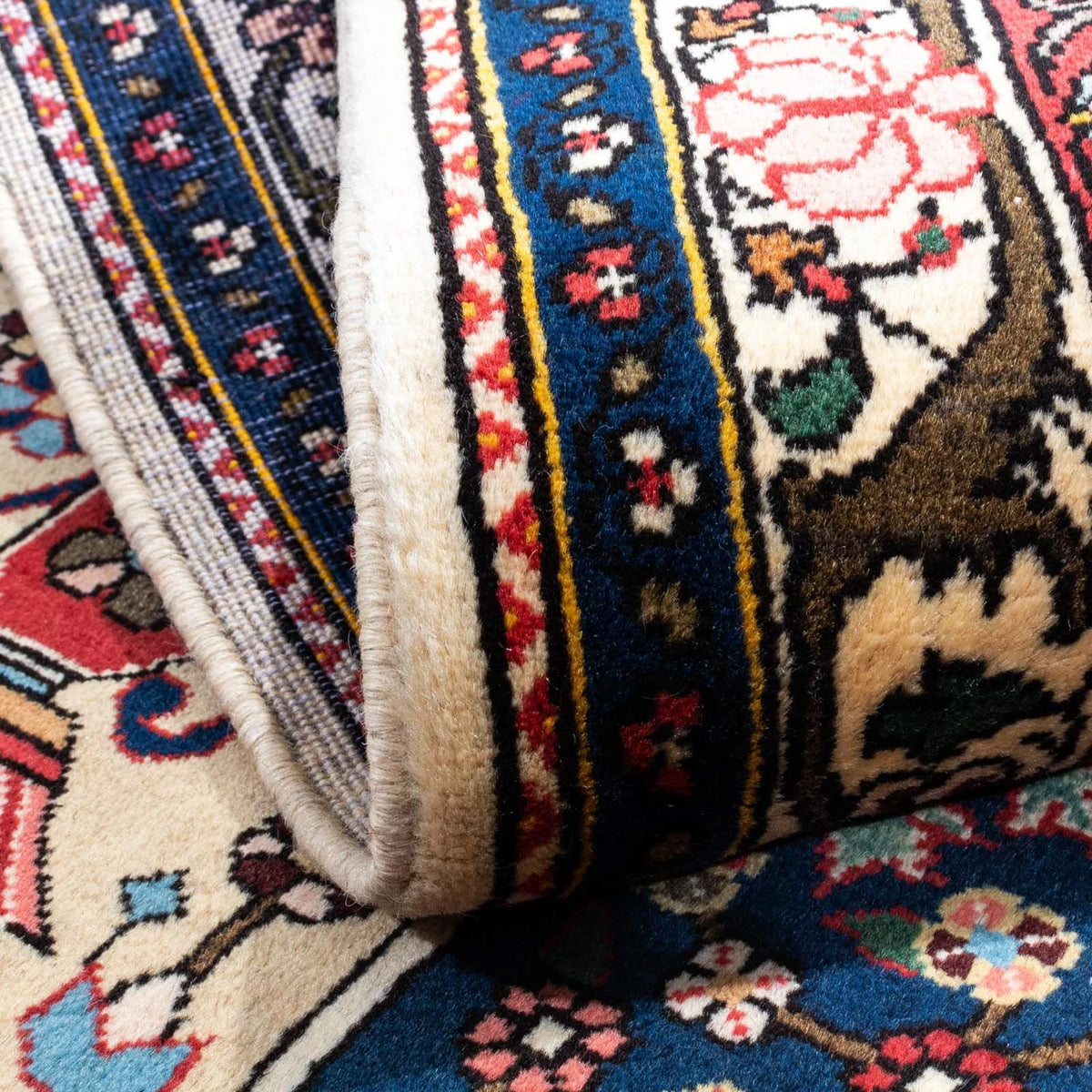 Persisk matta - Nomadic - 153 x 110 cm - flerfärgad