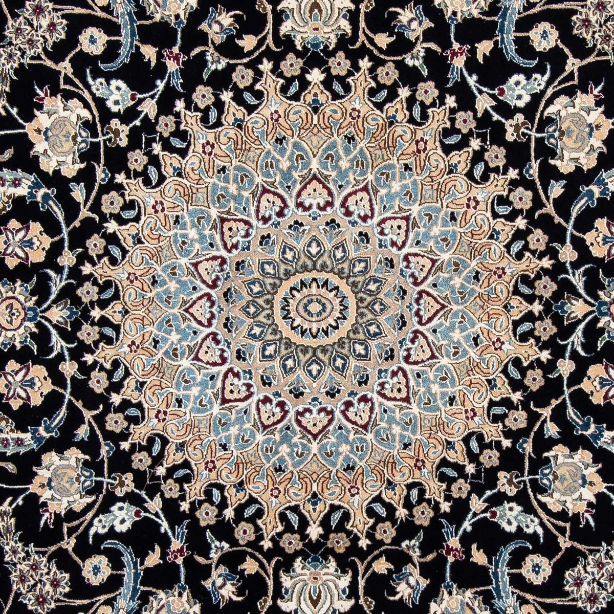 Persisk matta - Nain - Premium - 317 x 193 cm - svart