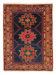 Persisk matta - Nomadic - 173 x 128 cm - mörkblå