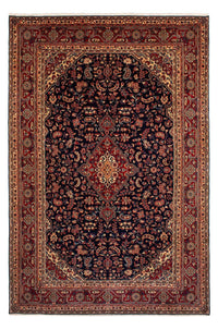 Persisk matta - Nomadic - 310 x 207 cm - mörkblå