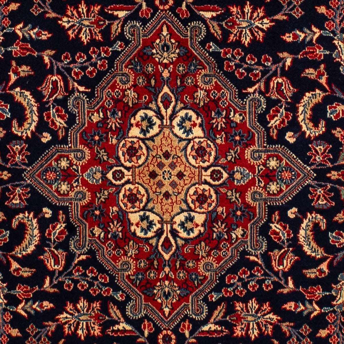 Persisk matta - Nomadic - 310 x 207 cm - mörkblå