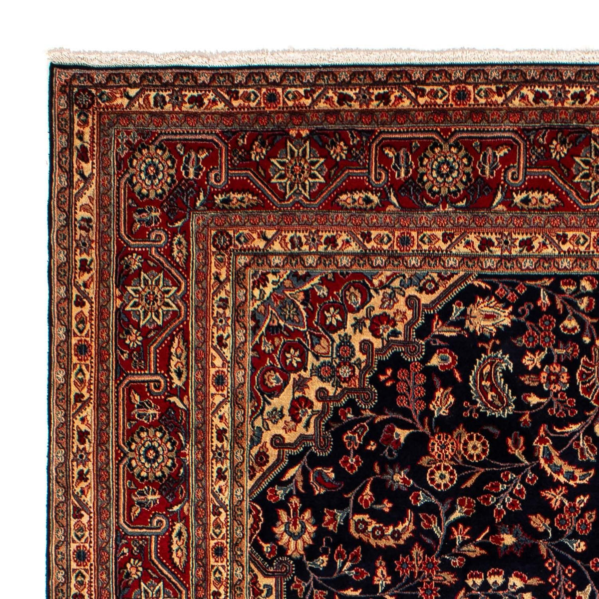 Persisk matta - Nomadic - 310 x 207 cm - mörkblå