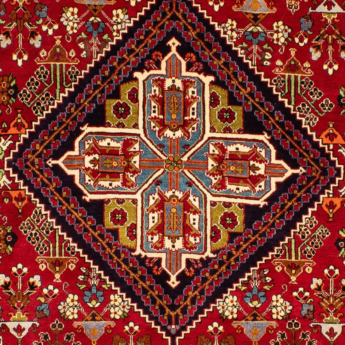 Persisk matta - Nomadic - 323 x 203 cm - mörkröd