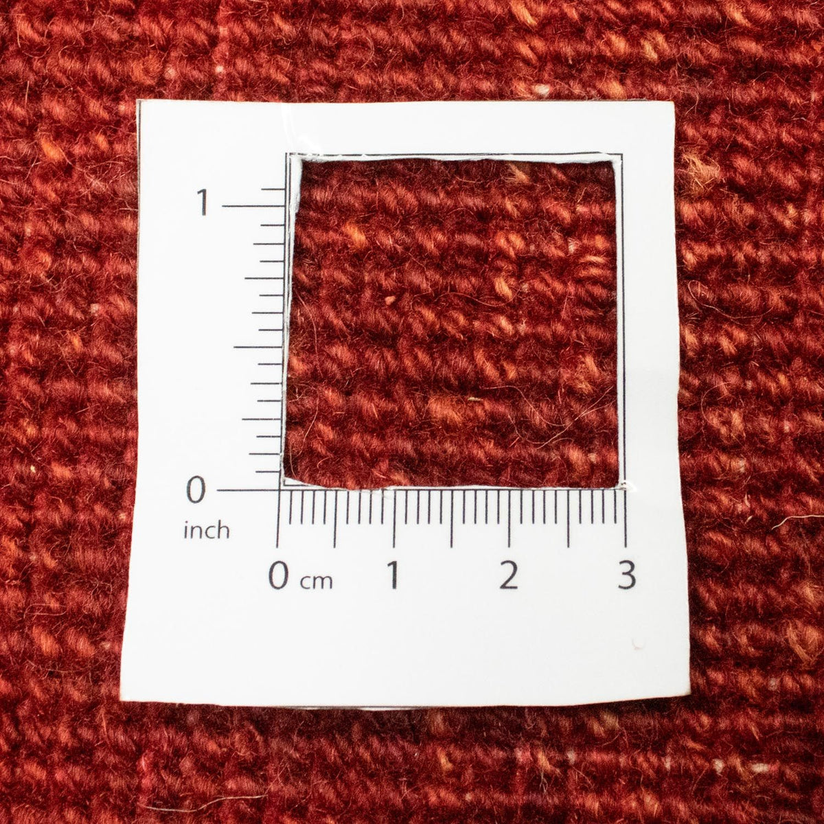 Gabbeh-matta - persisk - 188 x 108 cm - röd