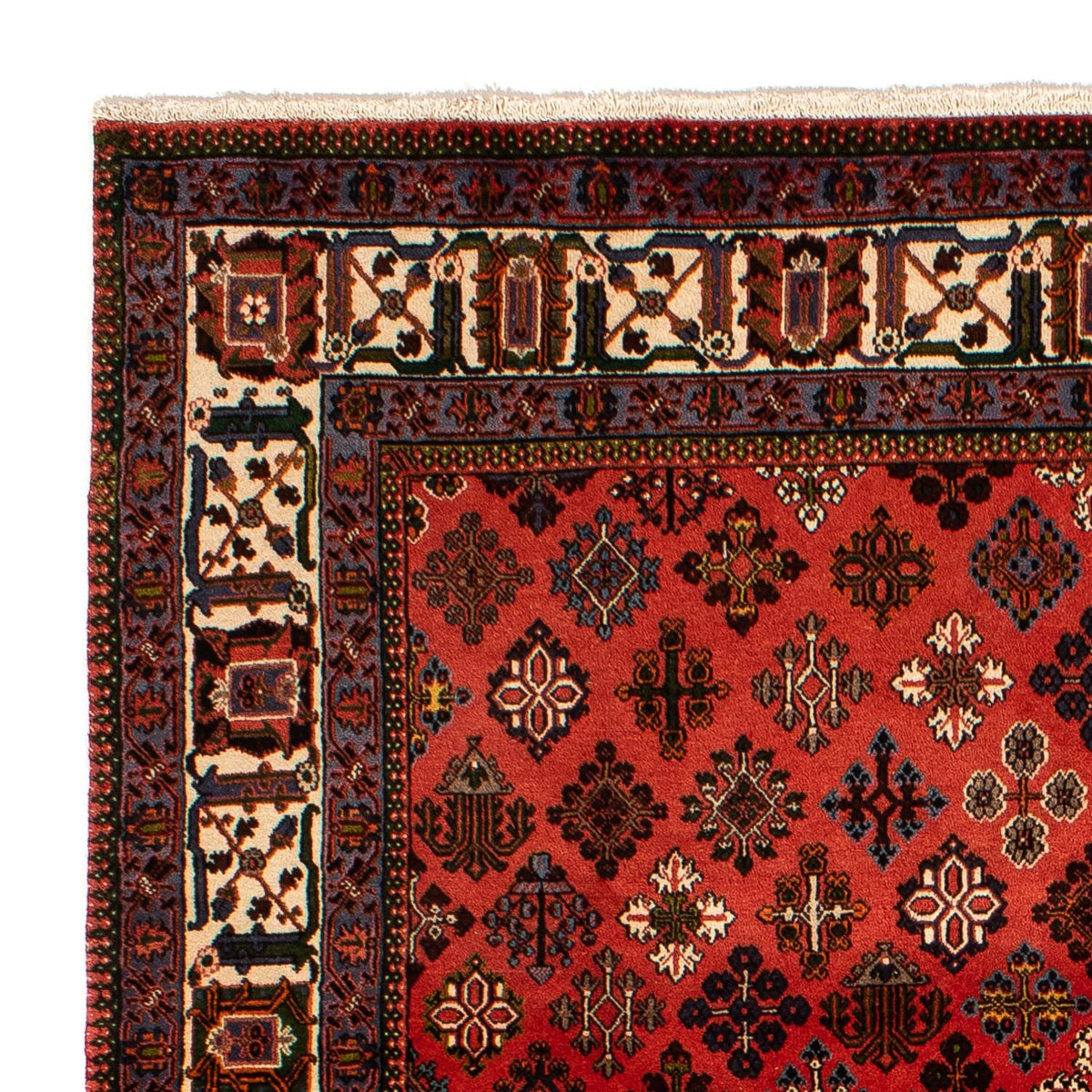 Persisk matta - Nomadic - 302 x 210 cm - mörkröd